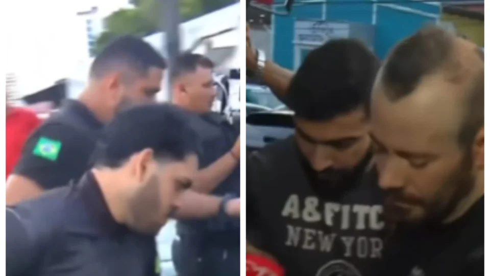 VÍDEO: prisão de coach e ex-namorado de Djidja gera tumulto na delegacia