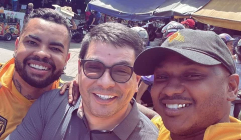 Gente como a gente? Jogadores do Amazonas almoçam em feira na zona Leste de Manaus; veja