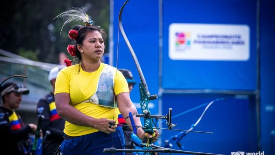 Arqueira indígena amazonense disputa qualificatória para as Olimpíadas
