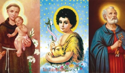 Festas Juninas: Conheça Santo Antônio, São João e São Pedro