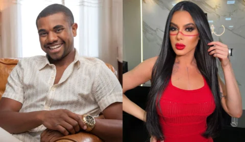 Davi é visto em clima de romance com musa do Garantido em Parintins