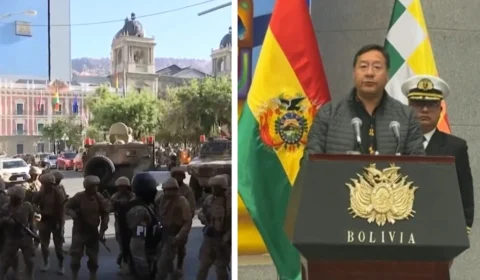 Diante de tentativa de golpe na Bolívia, Arce troca comando militar