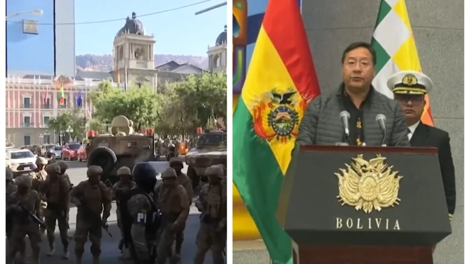 Diante de tentativa de golpe na Bolívia, Arce troca comando militar