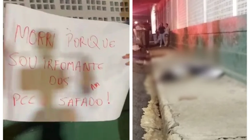 VÍDEO: mulher é morta e bilhete diz “sou informante”