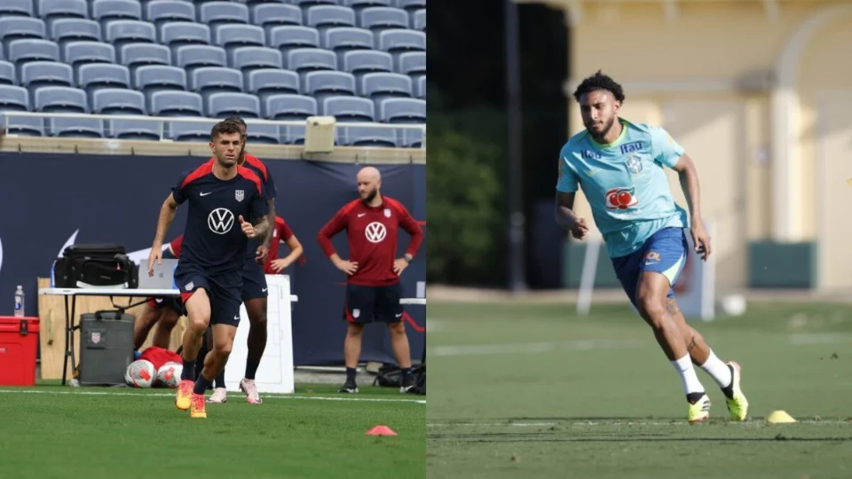 EUA x Brasil: onde assistir e escalações do jogo de quarta (12)