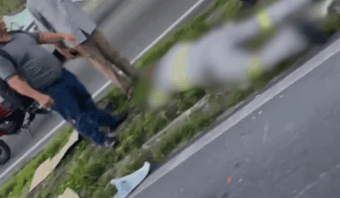 VÍDEO: grave acidente deixa dois feridos na zona Leste de Manaus