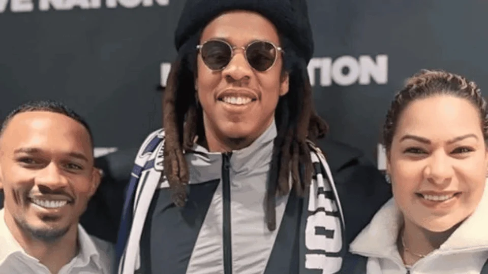 Pais de Endrick se encontram com rapper americano Jay-Z