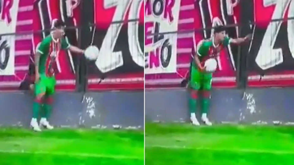 VÍDEO: torcedor abaixa calção de jogador argentino durante lance