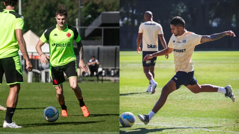 Vasco x São Paulo: onde assistir e escalações do jogo de sábado (22)