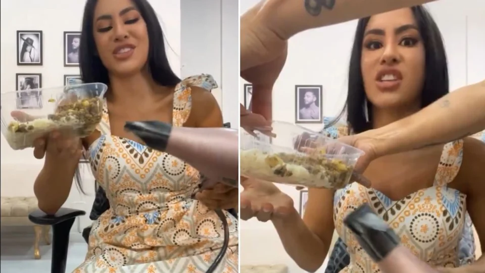 Isabelle Nogueira ensina jeito “inovador” de esquentar marmita em vídeo