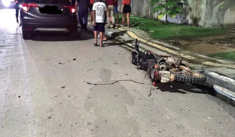 Colisão entre moto e carro deixa um morto em São Luiz, Roraima