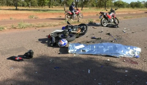 Acidente de moto em Palmas: motociclista morre e outro fica ferido