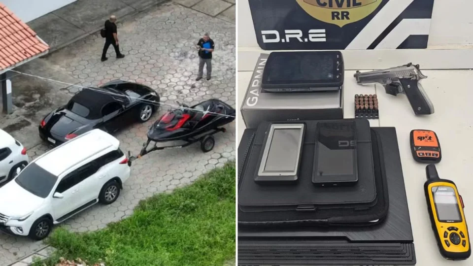 Operação Radar prende piloto com armas e carros de luxo em Boa Vista