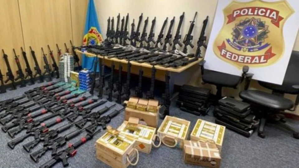 Roraima apresenta crescente apreensão de armas ilegais em 2023 e 2024