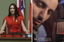 Beatriz flagra reação de Matteus com entrega de medalha à Isabelle