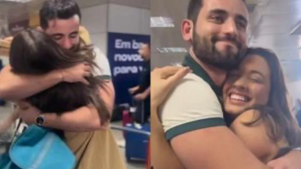 Em vídeo, Beatriz se convida para ser madrinha de casamento de Matteus e Isabelle