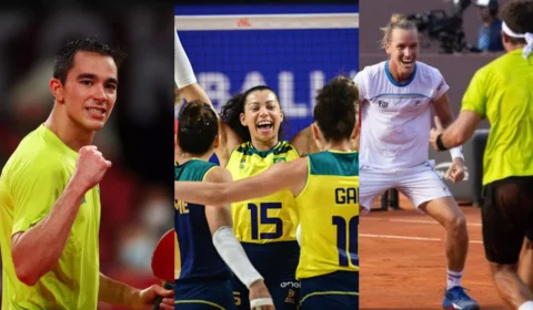 Olimpíadas 2024: Brasil é destaque no vôlei, canoagem e tênis de mesa