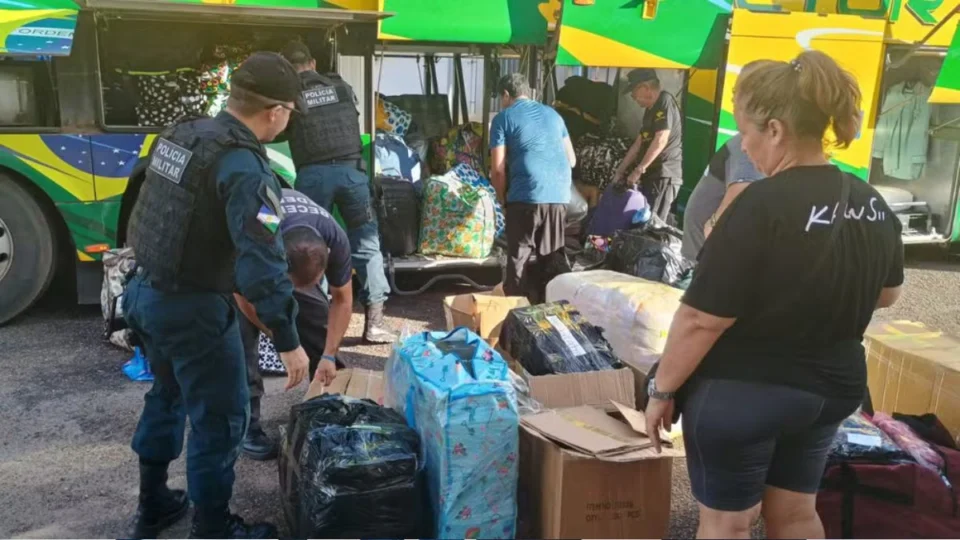 Polícia Militar apreende produtos contrabandeados da Guiana em Roraima