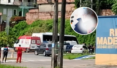 Homem comete feminicídio e suicídio em frente à filha de 3 anos em ônibus de Manaus