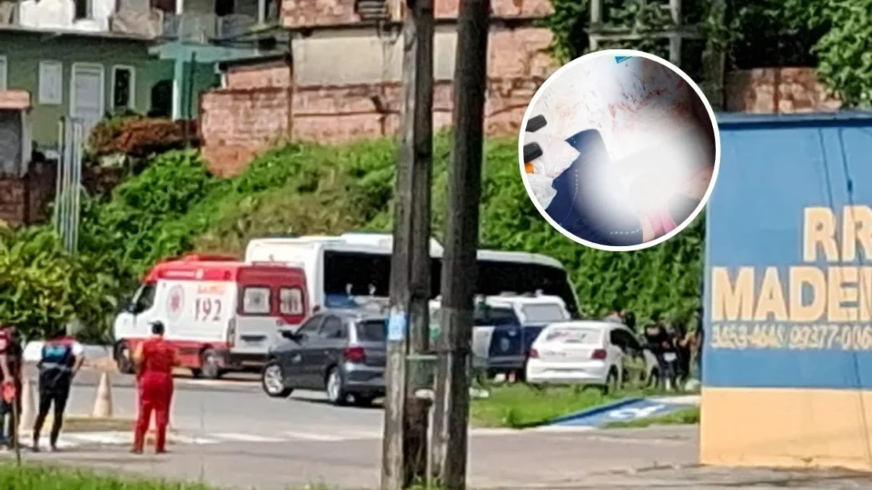 Homem comete feminicídio e suicídio em frente à filha de 3 anos em ônibus de Manaus