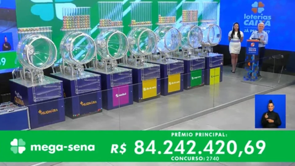 Confira o resultado da Mega-Sena 2740 deste sábado (22)