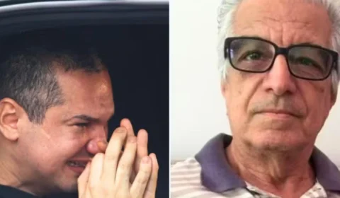 VÍDEO: Homem preso por matar idoso com ‘voadora’ chora e pede desculpas em reconstituição do caso