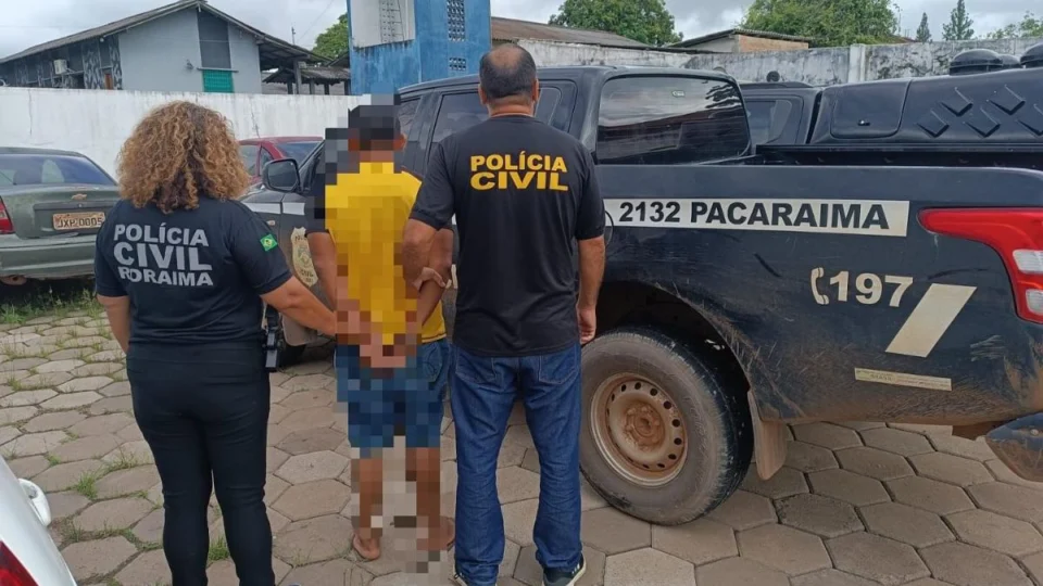 Homem condenado por homicídio é preso em Pacaraima, Roraima