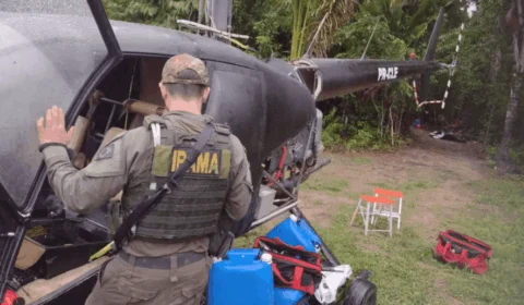 Ação na Terra Yanomami apreende mais de uma tonelada de “ouro negro”