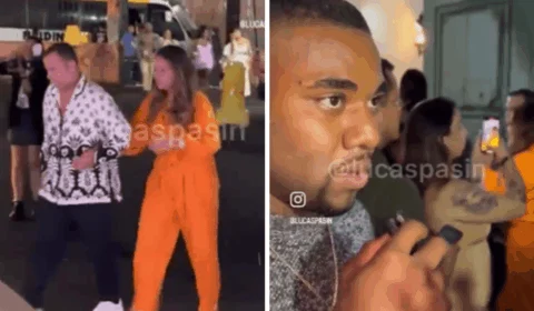 VÍDEO: Davi e Mani se esbarram em evento após término polêmico