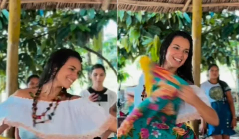 Alane posta vídeo dançando carimbó e encanta seguidores