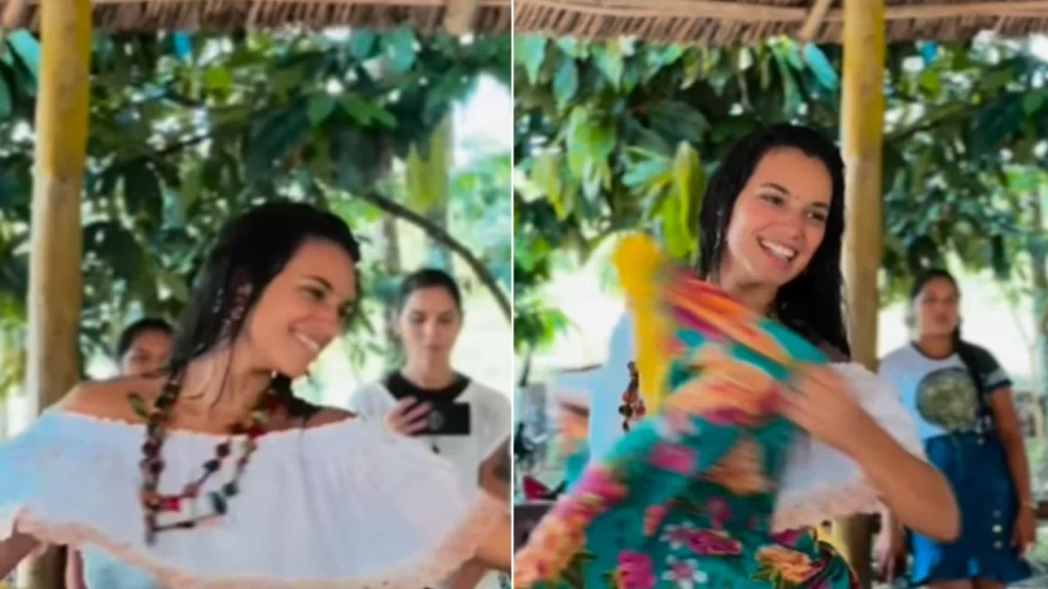 Alane posta vídeo dançando carimbó e encanta seguidores