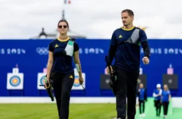 Olimpíadas 2024: atletas vão às oitavas do tiro com arco; confira