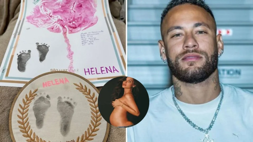 Madrinha da 3ª filha de Neymar é revelada por marca; veja quem é