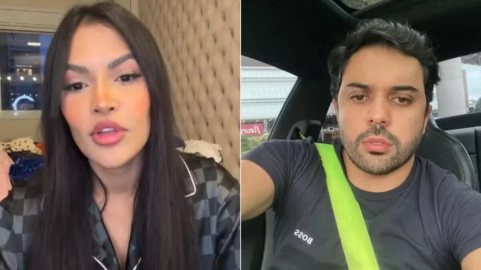 Ex-BBB Flay expõe ameaças de ex-marido nas redes sociais