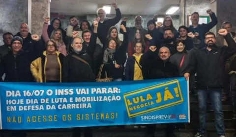 Greve no INSS: Servidores anunciam paralização   por tempo indeterminado
