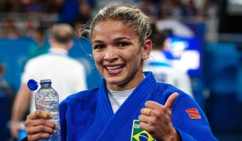 Olimpíadas 2024: Larissa Pimenta conquista bronze no judô