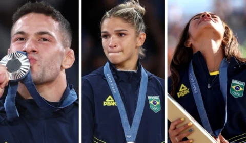 Olimpíadas 2024: Brasil ganha três medalhas em 16 minutos