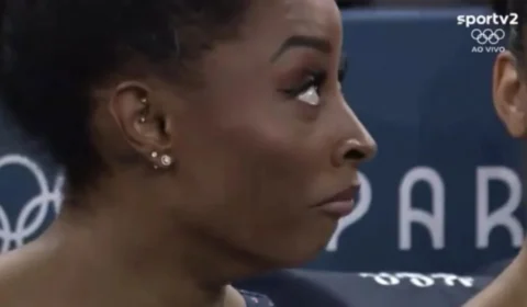 Olimpíadas 2024: Simone Biles reage à série de Rebeca Andrade