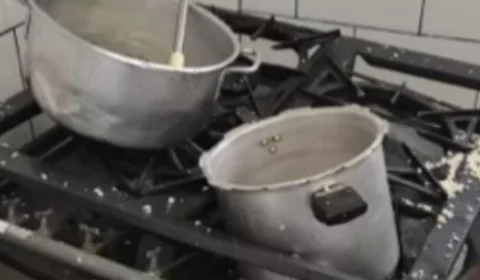 Panela de pressão explode e atinge rosto de funcionário no RJ