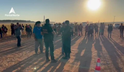 Polícia e Funai evitam conflito entre indígenas, em Vilhena 