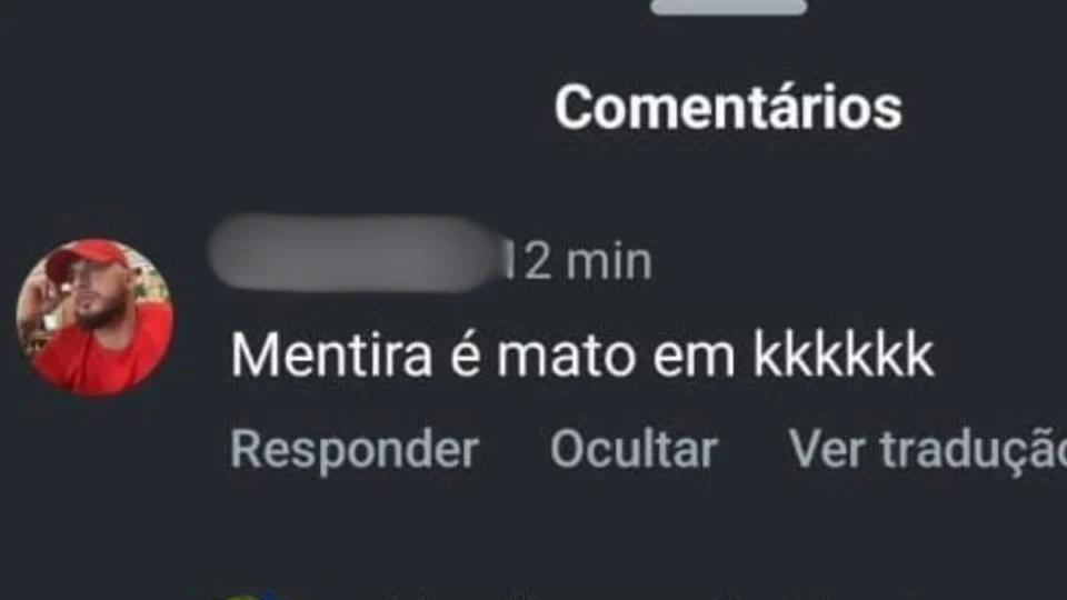 Assassino de conveniência faz comentários sobre o próprio caso no Instagram