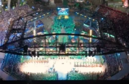 Qual foi a diferença de notas entre Garantido e Caprichoso?