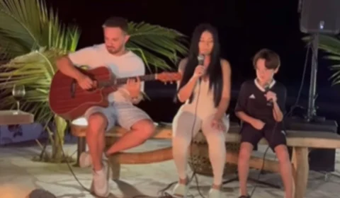 VÍDEO: Filho de Simaria solta voz e surpreende internautas