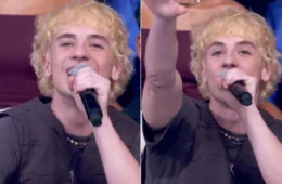 VÍDEO: Juliano Floss manda recado para Marina Sena ao vivo