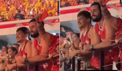 VÍDEO: Matteus é flagrado chorando no Festival de Parintins