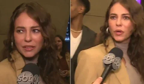 VÍDEO: Paolla Oliveira viraliza após impaciência durante entrevista