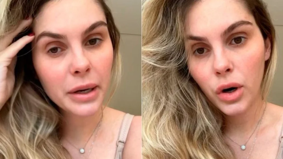 Bárbara Evans aparece só de calcinha para mostrar resultados de cirurgia