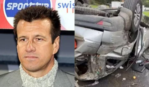 Dunga e esposa sofrem grave acidente em Curitiba; confira