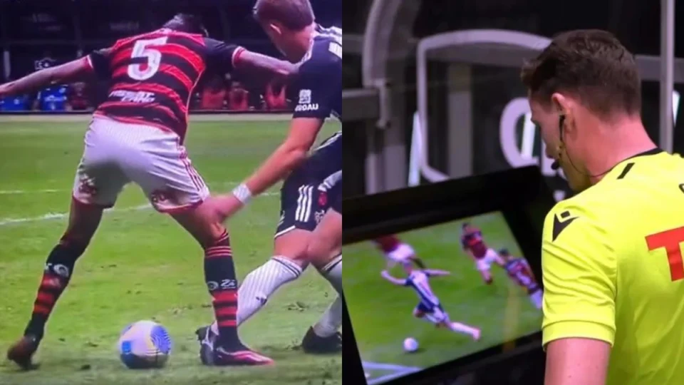 Atlético x Flamengo: veja o que disse o VAR em lances polêmicos