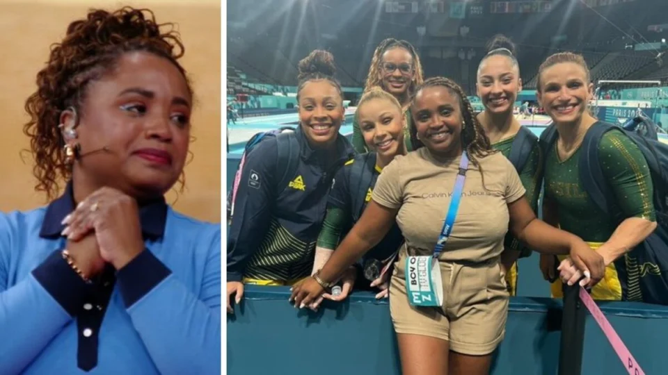 Olimpíadas 2024: Daiane chora com medalha do Brasil na ginástica